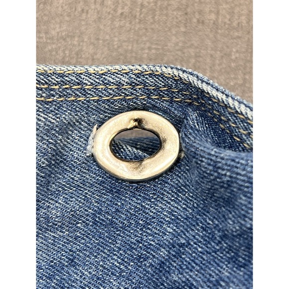 Fossil Vintage Blue Denim Crossbody Shoulder Sling Bag Large NWOT - Picture 16 of 16